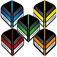 Los mejores  - RED DRAGON Hardcore Paquete de selección Plumas de Dardos Estándar Extra Gruesos - 4 Juegos por Paquete (12 vuelos en…